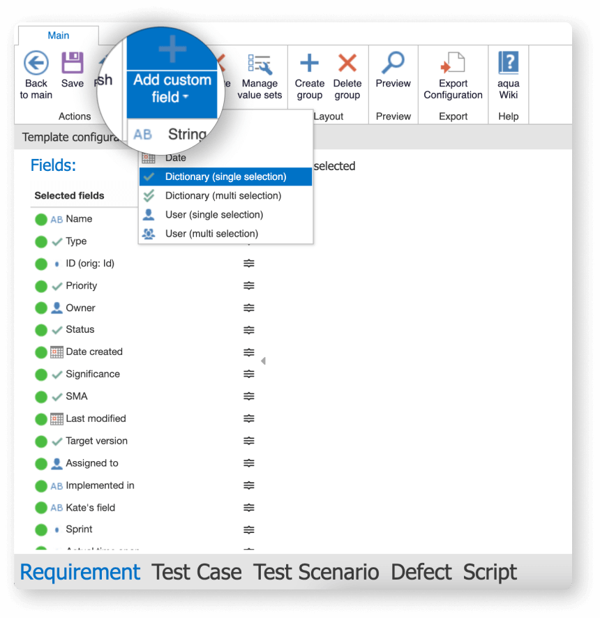 Unlimited scalability with aqua test management tool